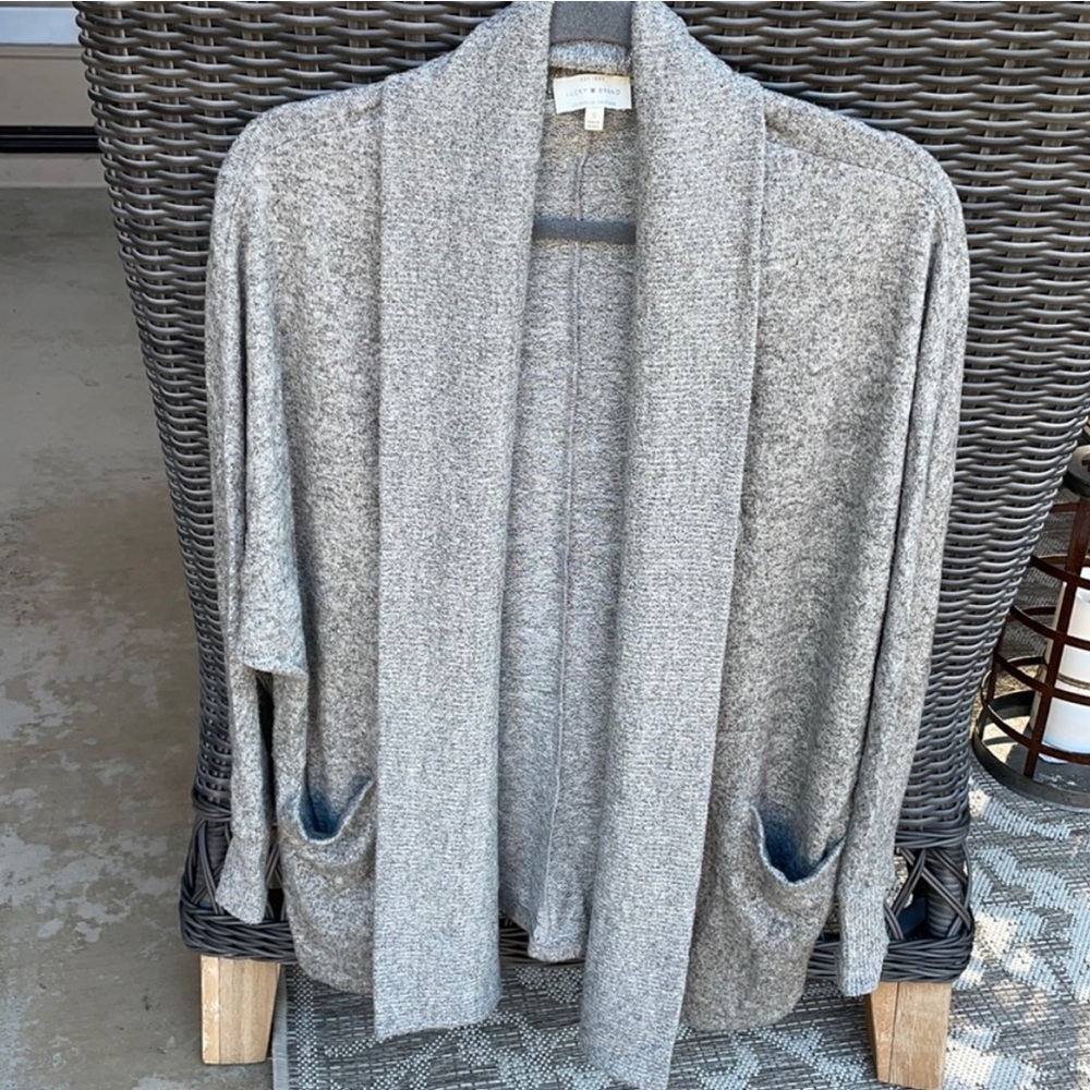 Lucky Brand Open Cardigan Sweater